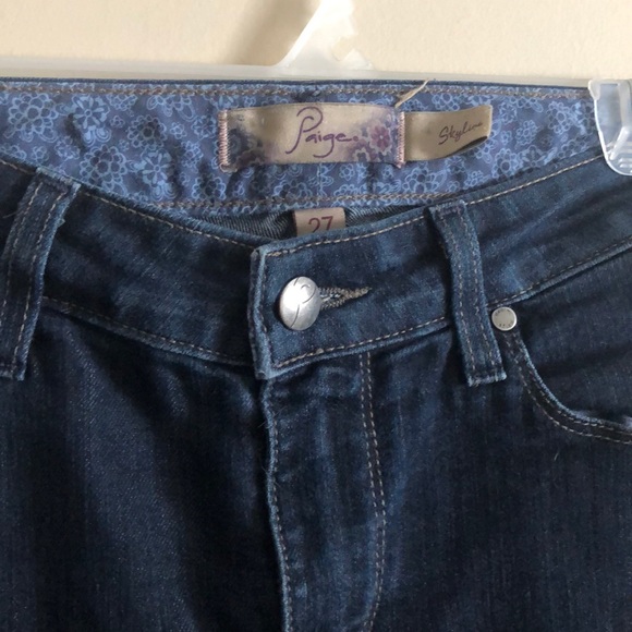 Paige dark denim jeans - Picture 3 of 5